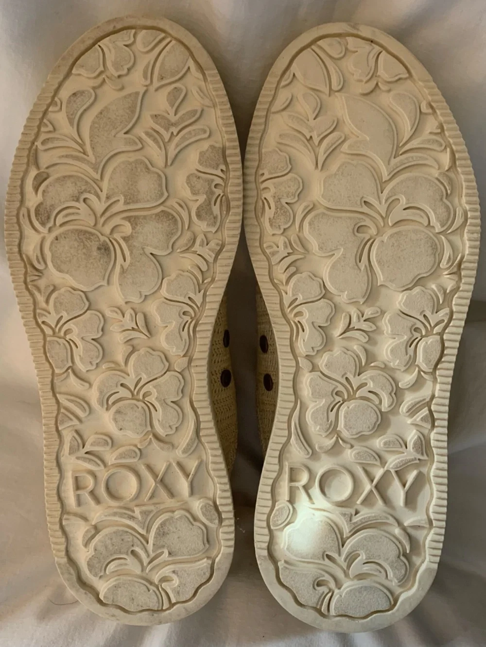 Roxy cream 'Sheilahh 2.0 Platform Sneaker'